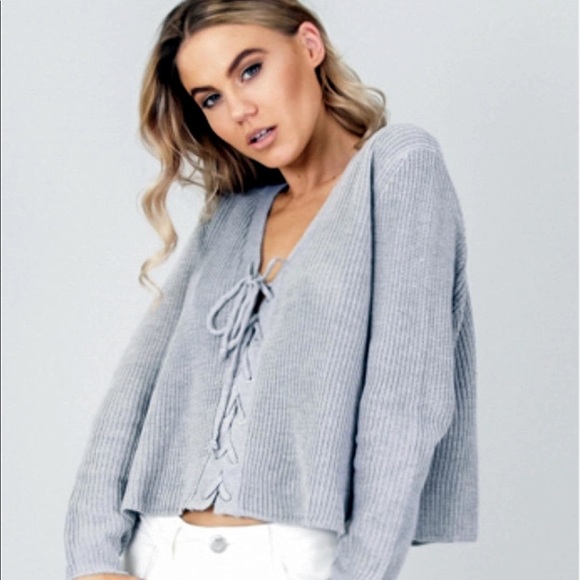 Fun knitted cropped sweater - Picture 4 of 6